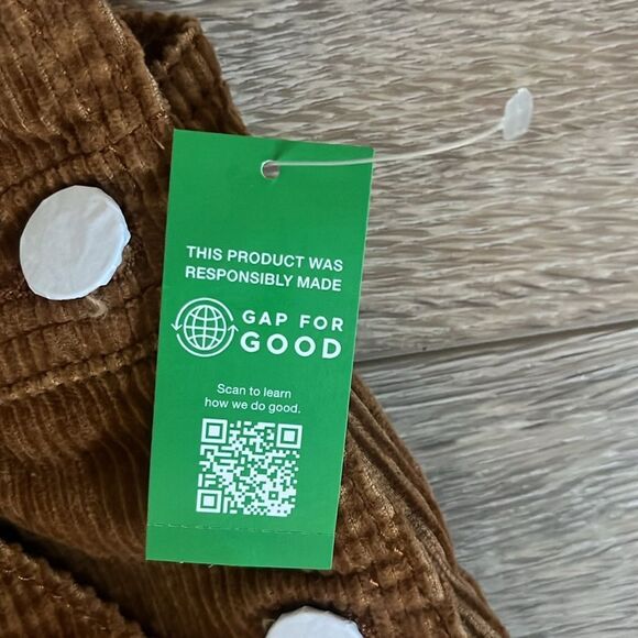 New With Tags Gap Kids Girls Brown Coduroy Skirt all Size XL - Picture 5 of 7